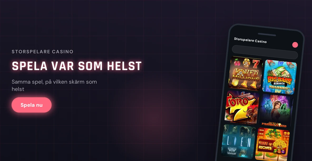 Spela direkt från mobilen